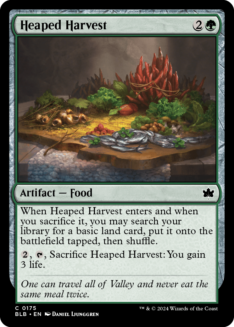 Colheita Farta / Heaped Harvest - Magic: The Gathering - MoxLand