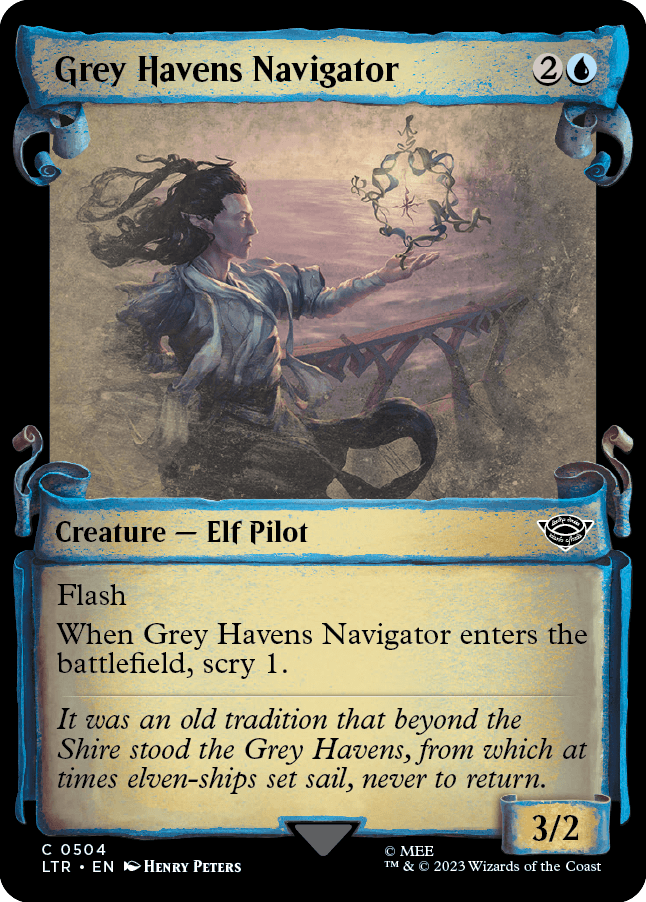 Navegador dos Portos Cinzentos / Grey Havens Navigator - Magic: The Gathering - MoxLand