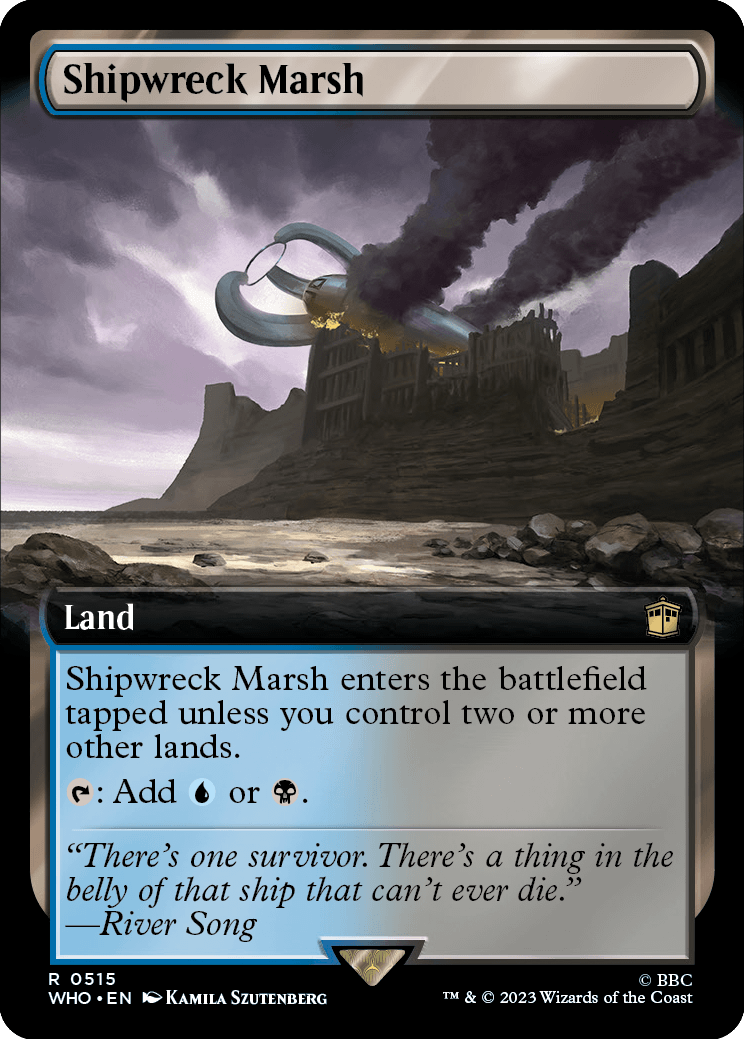 Charco do Naufrágio / Shipwreck Marsh - Magic: The Gathering - MoxLand