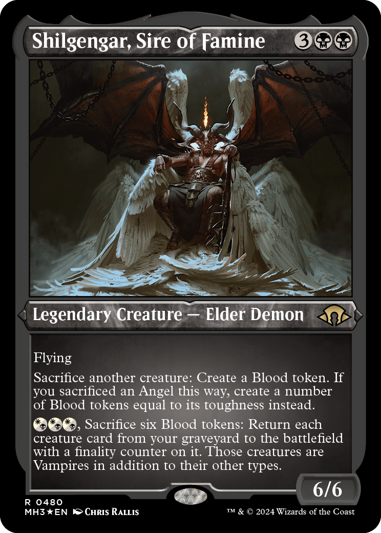 Shilgengar, Gerador da Fome / Shilgengar, Sire of Famine - Magic: The Gathering - MoxLand