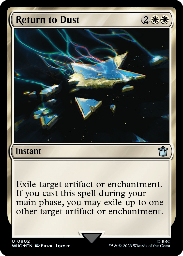 Voltar ao Pó / Return to Dust - Magic: The Gathering - MoxLand