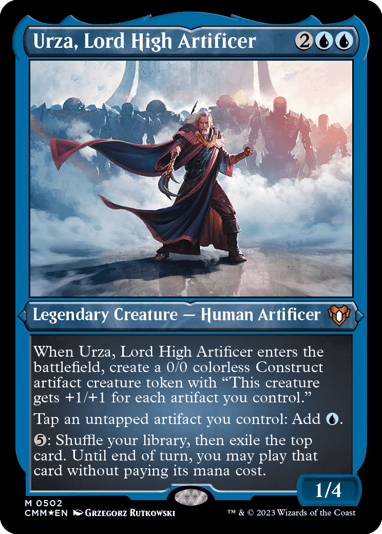 Urza, Grão-lorde Artífice / Urza, Lord High Artificer - Magic: The Gathering - MoxLand