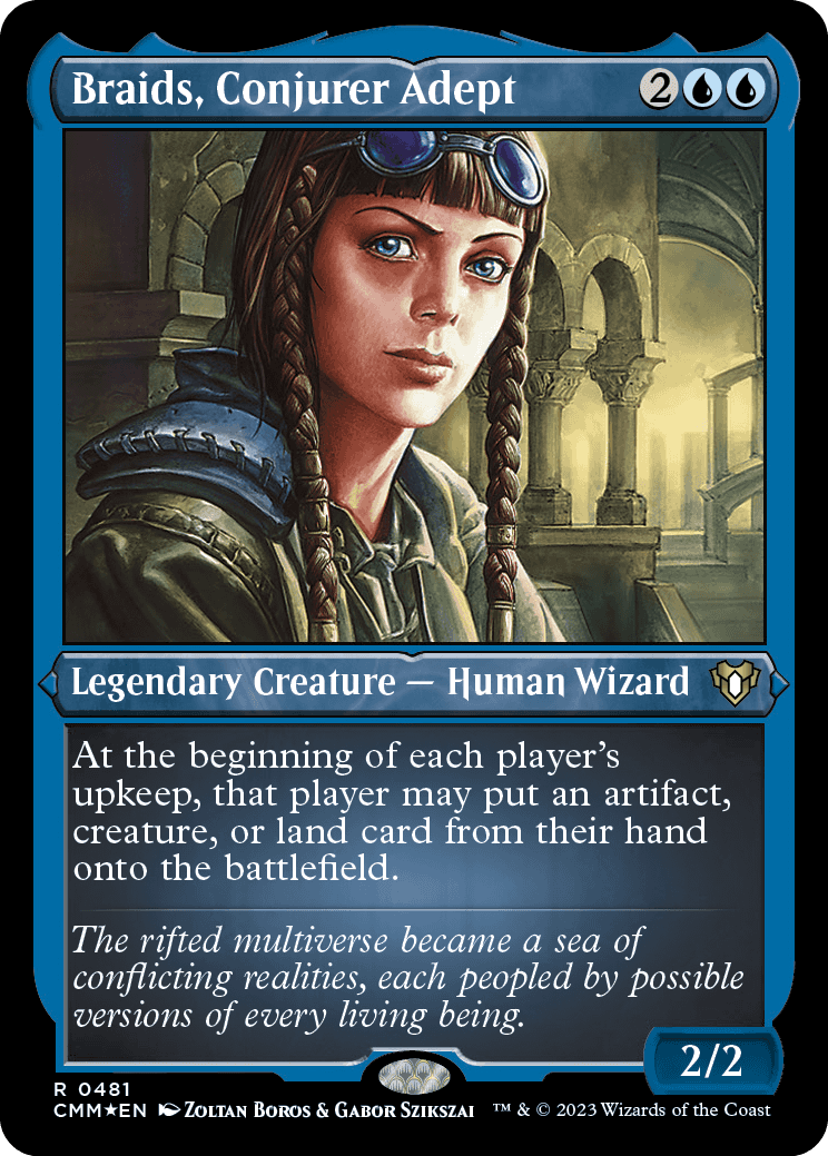 Braids, Adepta da Conjuração / Braids, Conjurer Adept - Magic: The Gathering - MoxLand