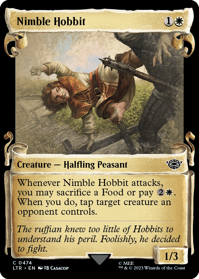 Hobbit Ágil / Nimble Hobbit - Magic: The Gathering - MoxLand