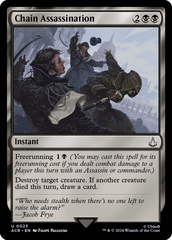 Chain Assassination - Magic: The Gathering - MoxLand