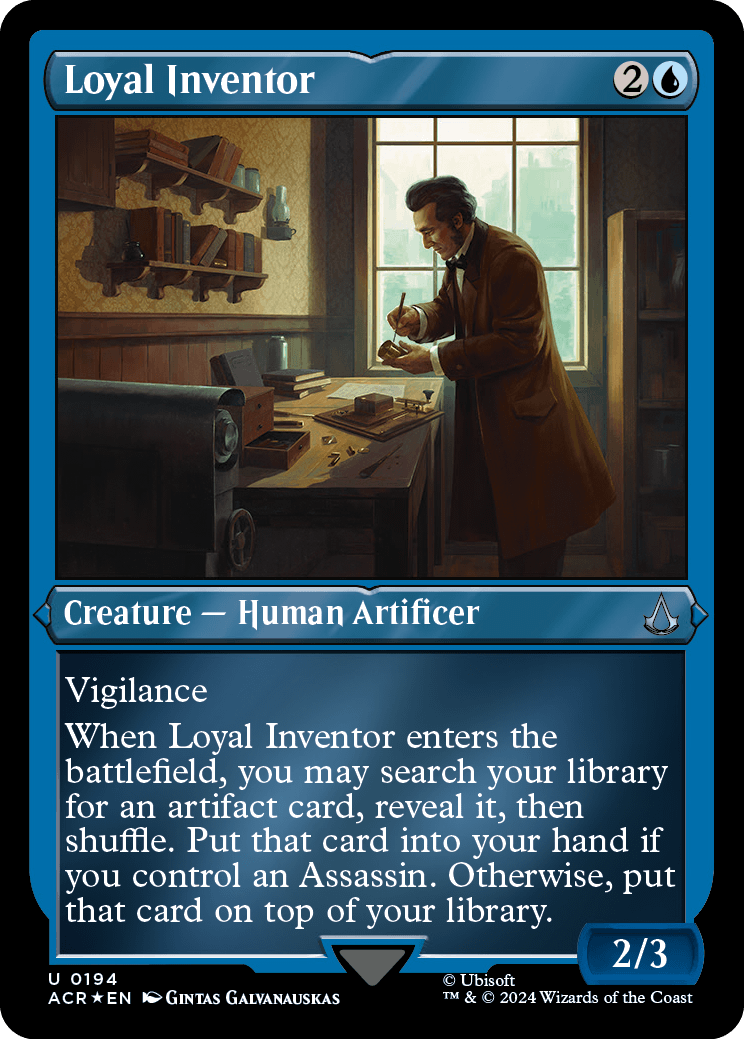 Loyal Inventor - Magic: The Gathering - MoxLand