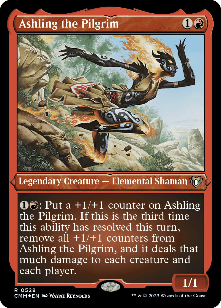 Cineréia, a Peregrina / Ashling the Pilgrim - Magic: The Gathering - MoxLand