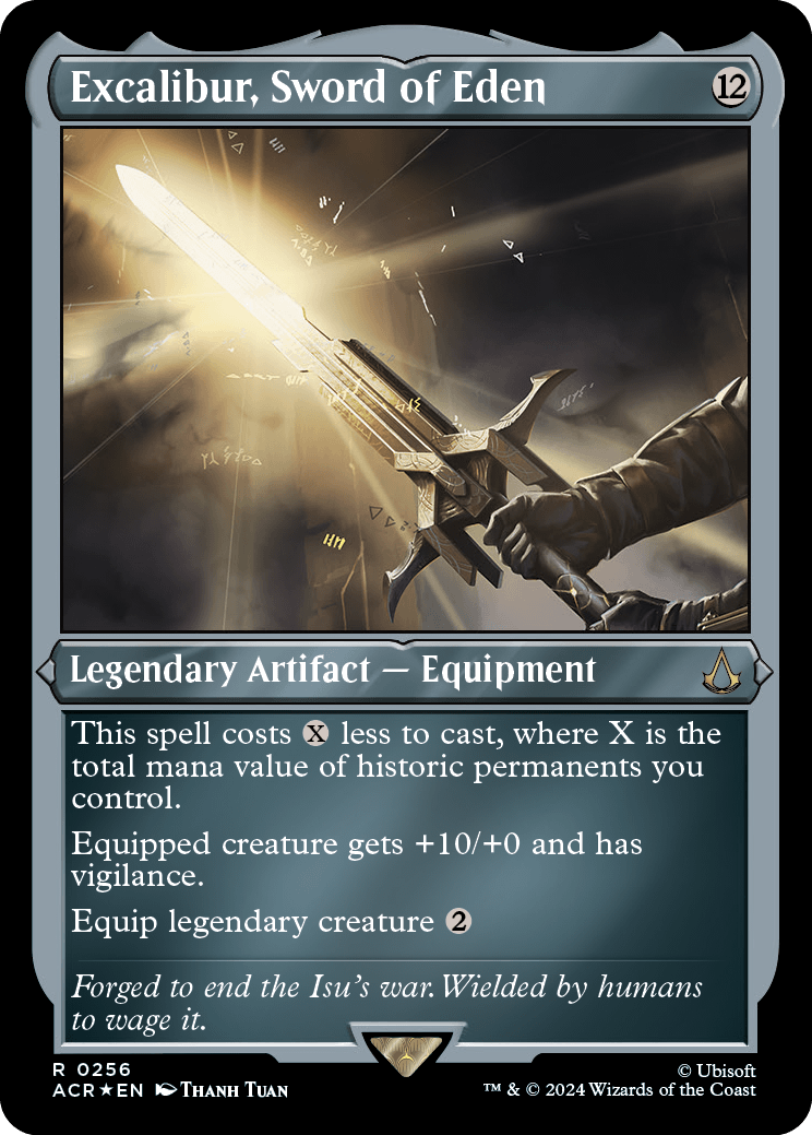 Excalibur, Sword of Eden - Magic: The Gathering - MoxLand