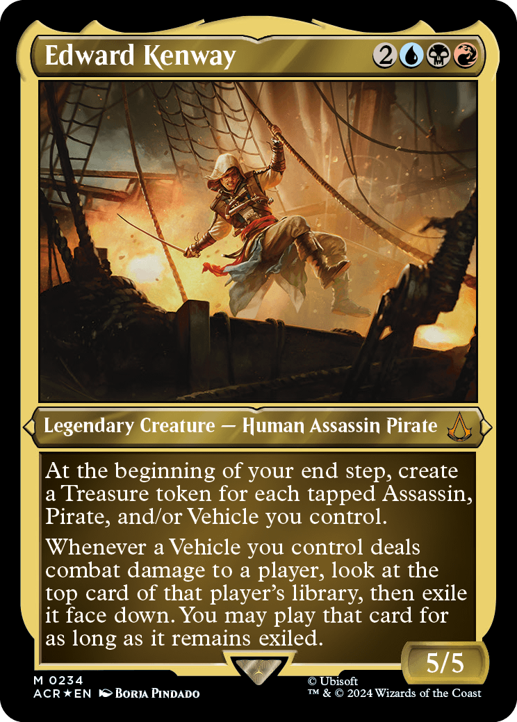 Edward Kenway - Magic: The Gathering - MoxLand