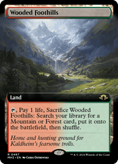 Contraforte Arborizado / Wooded Foothills - Magic: The Gathering - MoxLand