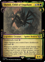 Laracna, Filha de Ungoliant / Shelob, Child of Ungoliant - Magic: The Gathering - MoxLand