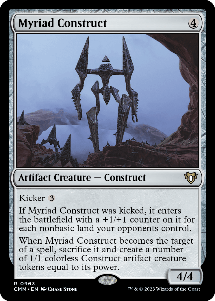 Constructo da Miríade / Myriad Construct - Magic: The Gathering - MoxLand