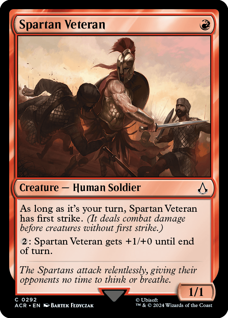 Spartan Veteran - Magic: The Gathering - MoxLand