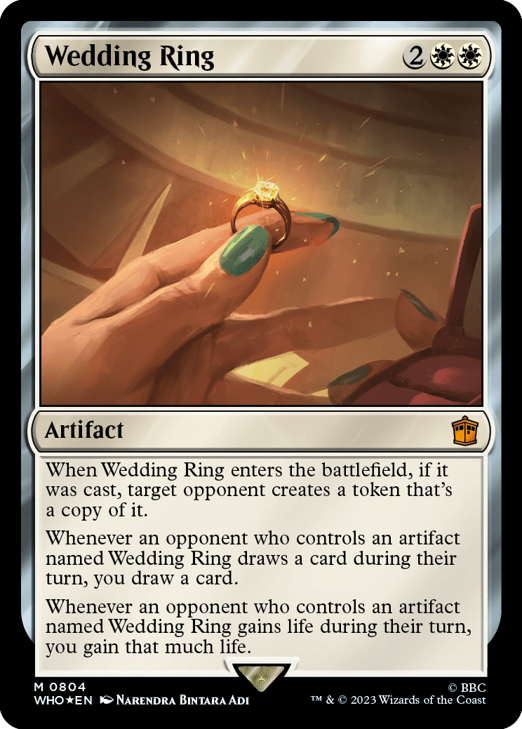 Aliança de Casamento / Wedding Ring - Magic: The Gathering - MoxLand