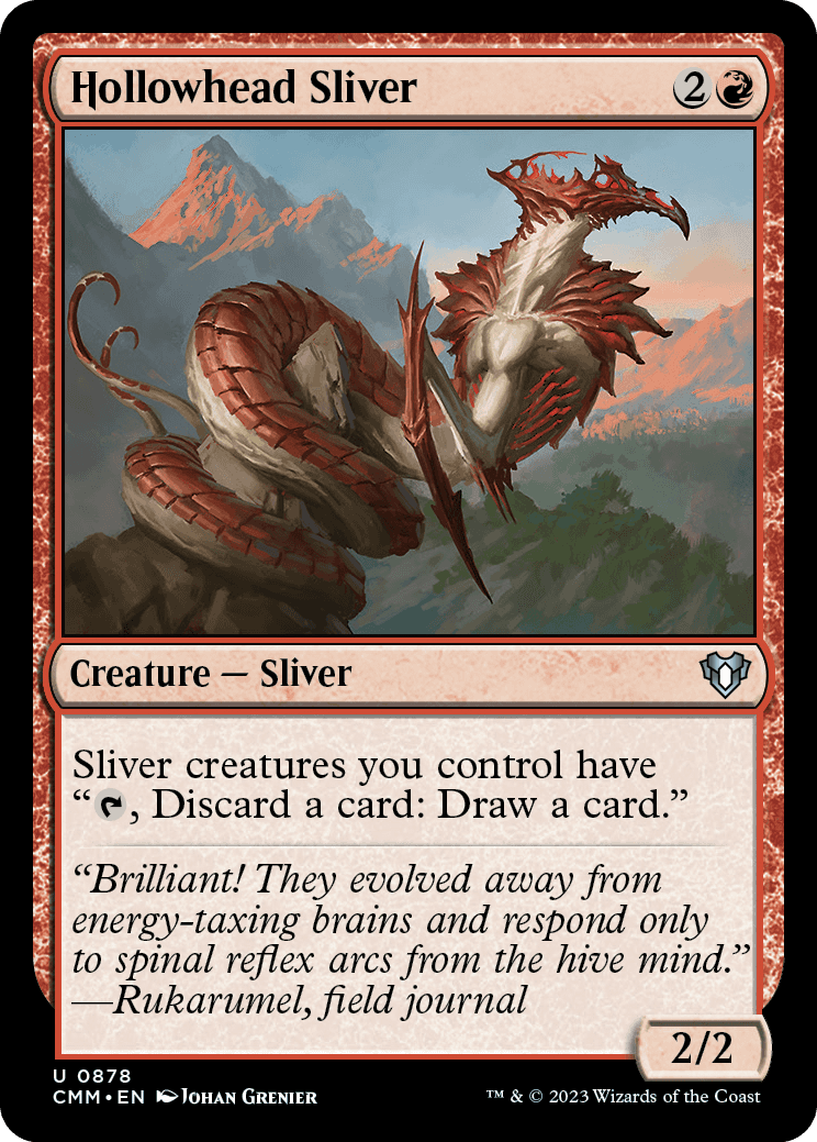 Fractius Cabeça-oca / Hollowhead Sliver - Magic: The Gathering - MoxLand