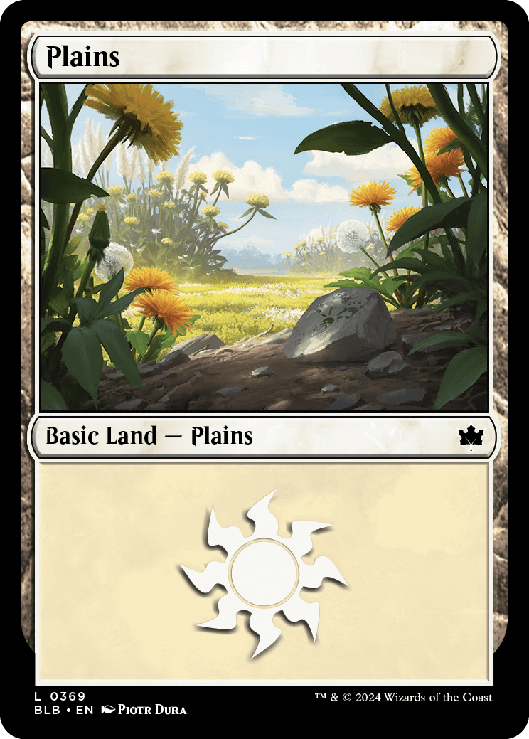 Planície / Plains - Magic: The Gathering - MoxLand