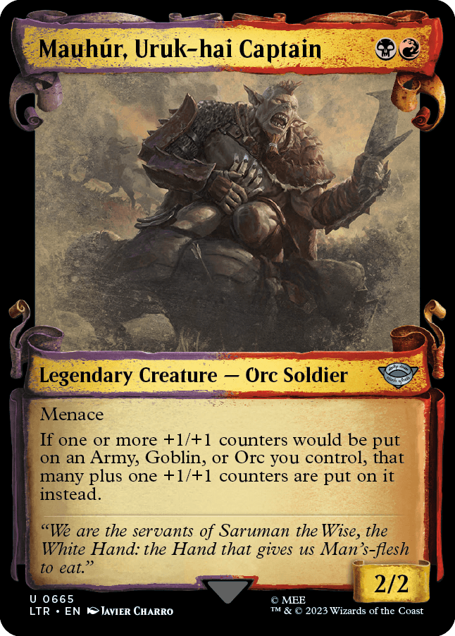 Mauhúr, Capitão Uruk-hai / Mauhúr, Uruk-hai Captain - Magic: The Gathering - MoxLand