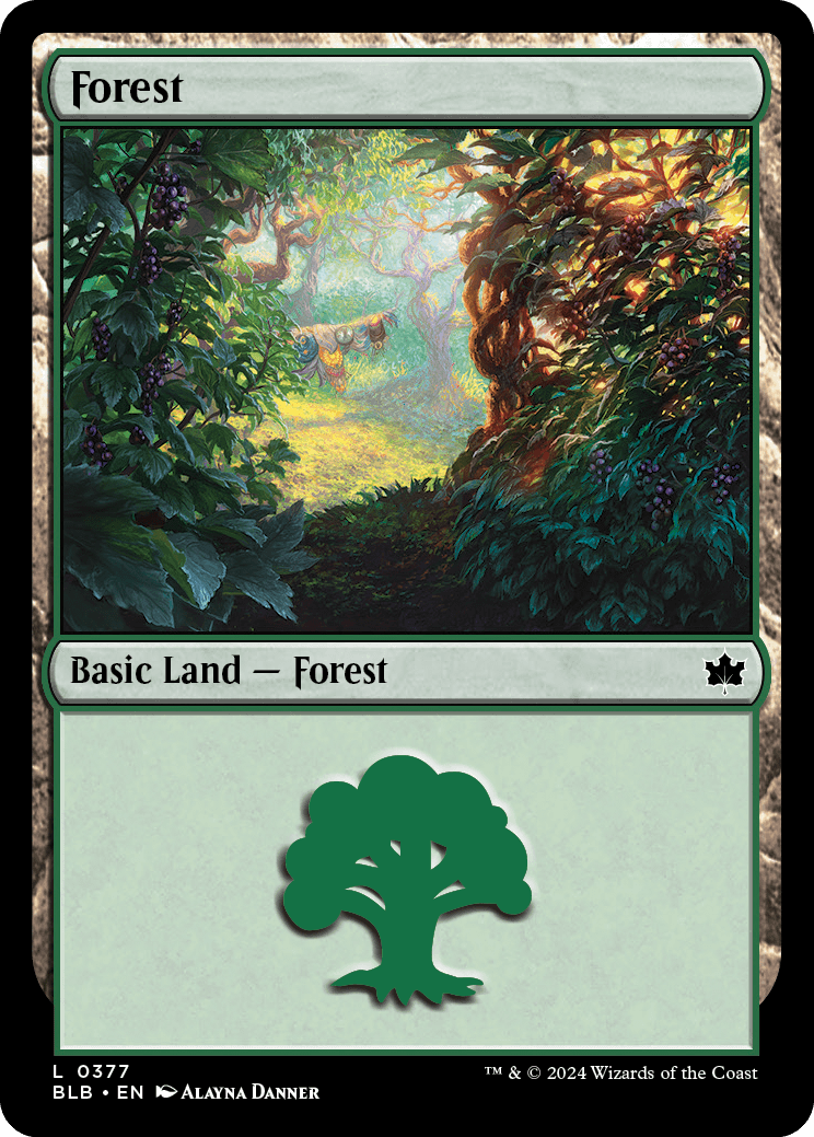 Floresta / Forest - Magic: The Gathering - MoxLand