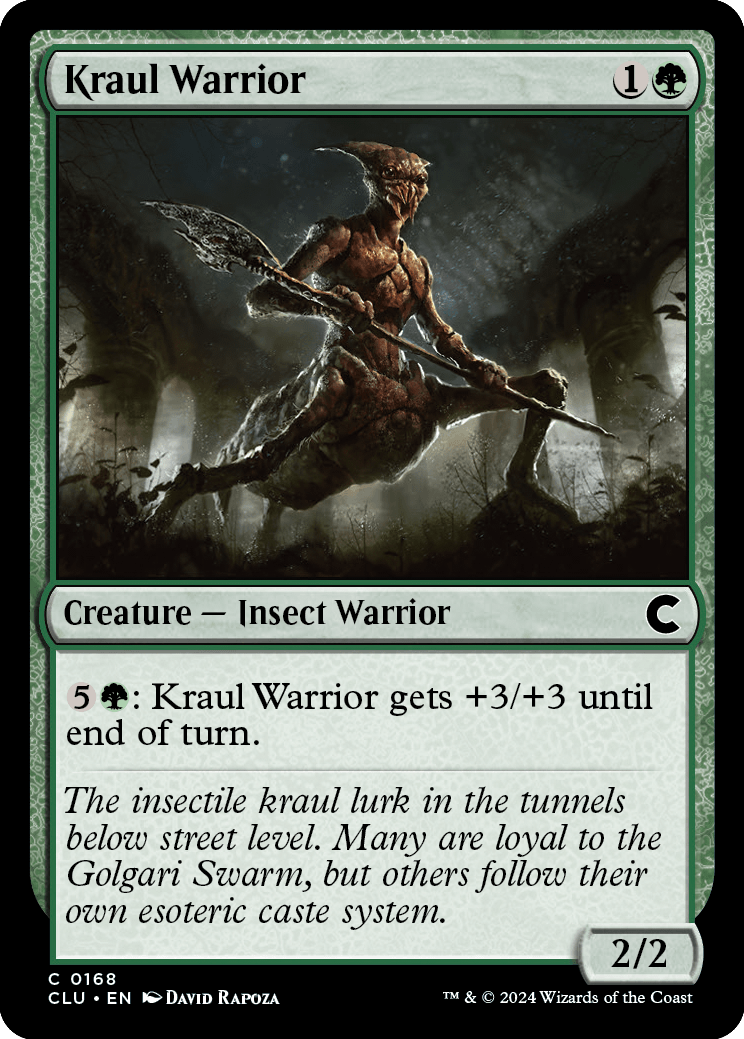 Guerreiro Kraul / Kraul Warrior - Magic: The Gathering - MoxLand