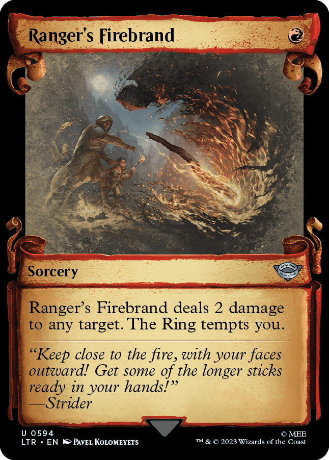 Tição do Caminheiro / Ranger's Firebrand - Magic: The Gathering - MoxLand