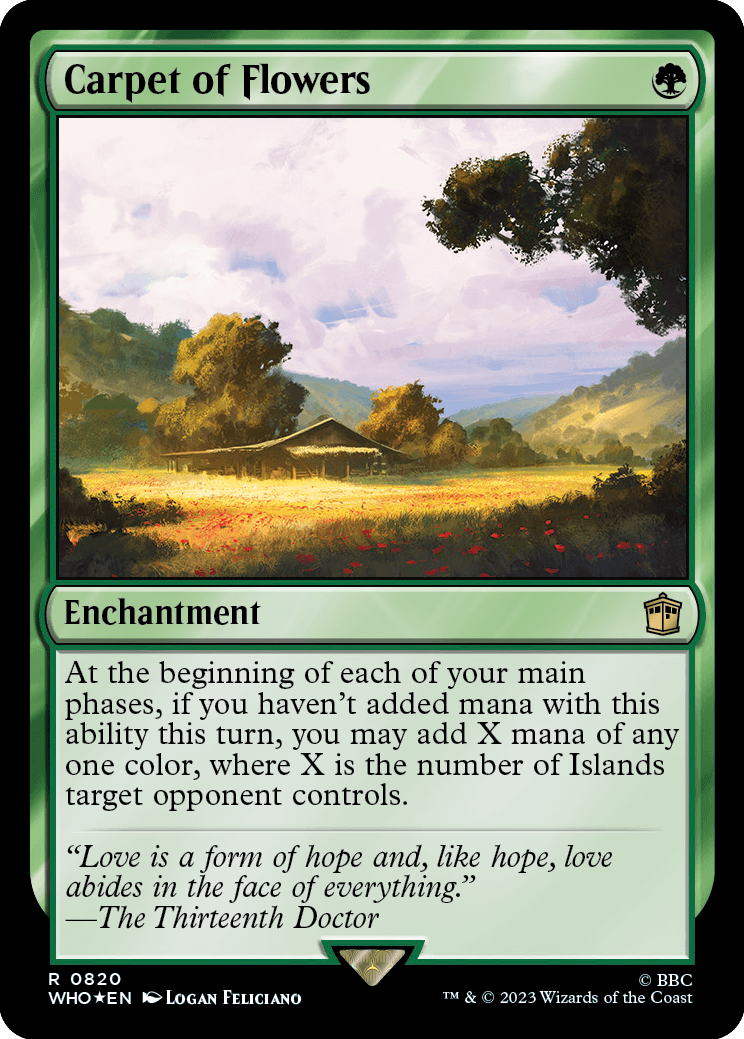 Tapete de Flores / Carpet of Flowers - Magic: The Gathering - MoxLand