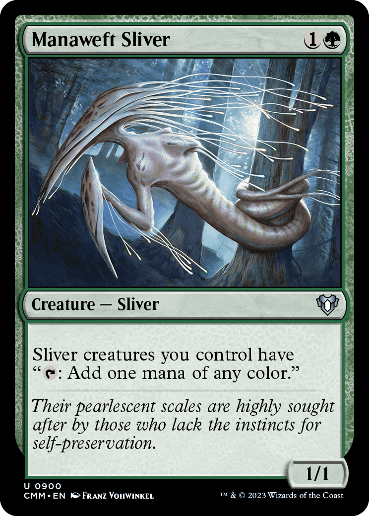 Fractius Tecedor de Mana / Manaweft Sliver - Magic: The Gathering - MoxLand