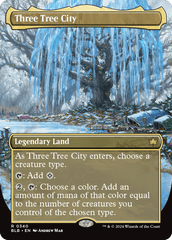 Cidade das Três Árvores / Three Tree City - Magic: The Gathering - MoxLand