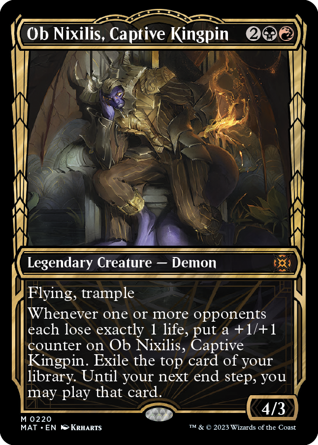 Ob Nixilis, Chefão Cativo / Ob Nixilis, Captive Kingpin - Magic: The Gathering - MoxLand