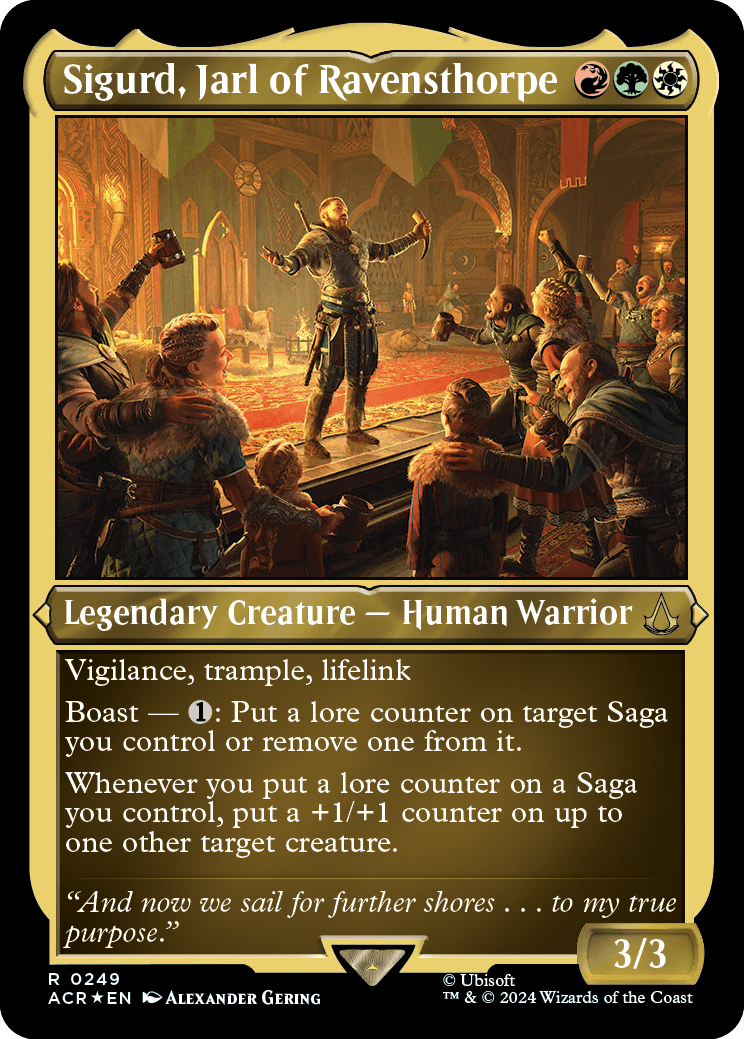 Sigurd, Jarl of Ravensthorpe - Magic: The Gathering - MoxLand