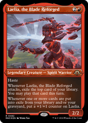 Laelia, a Lâmina Reforjada / Laelia, the Blade Reforged - Magic: The Gathering - MoxLand