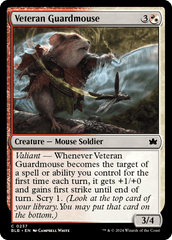 Camundongo de Guarda Veterano / Veteran Guardmouse - Magic: The Gathering - MoxLand