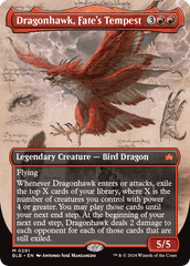 Dracofalco, Tempestade do Destino / Dragonhawk, Fate's Tempest - Magic: The Gathering - MoxLand