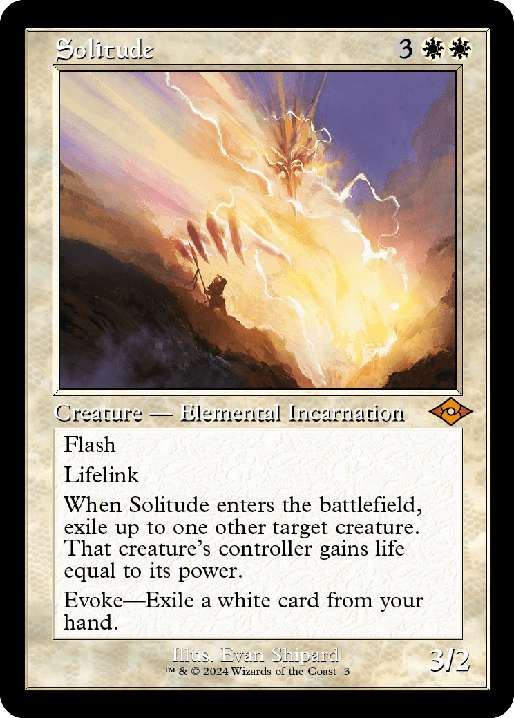 Solidão / Solitude - Magic: The Gathering - MoxLand