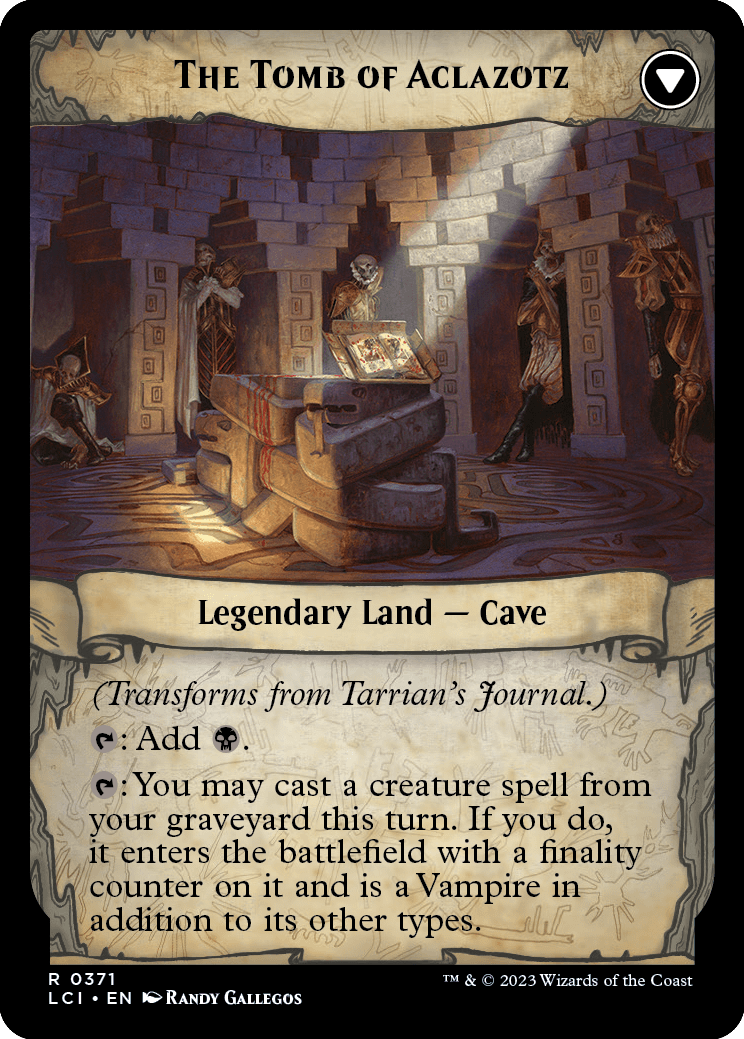 Diário de Tarrian / Tarrian's Journal - Magic: The Gathering - MoxLand