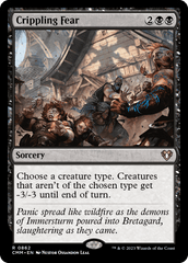 Medo Debilitante / Crippling Fear - Magic: The Gathering - MoxLand