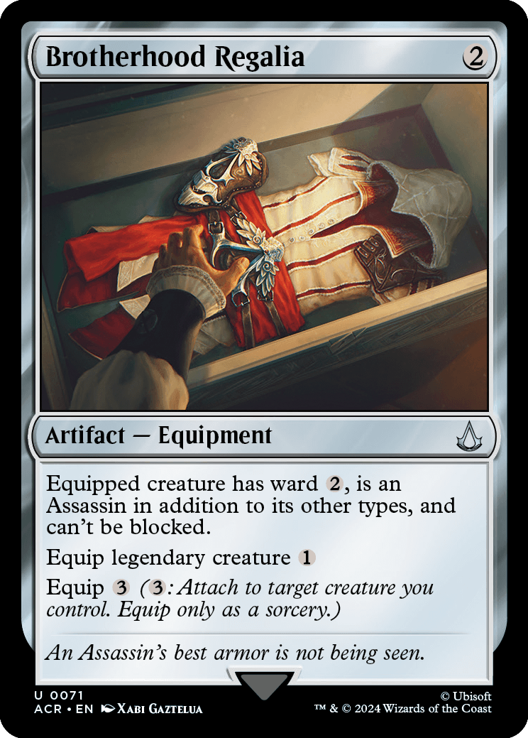 Brotherhood Regalia - Magic: The Gathering - MoxLand