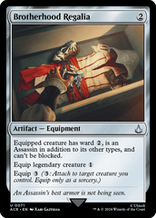 Brotherhood Regalia - Magic: The Gathering - MoxLand