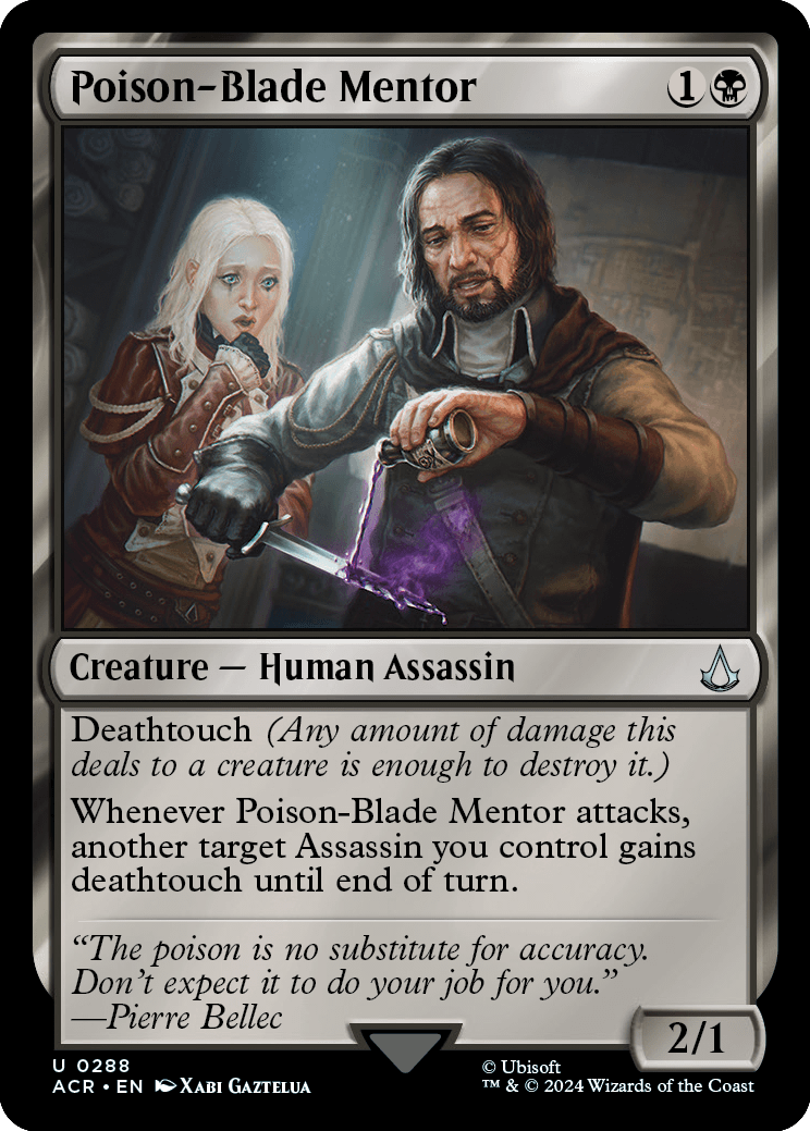 Poison-Blade Mentor - Magic: The Gathering - MoxLand