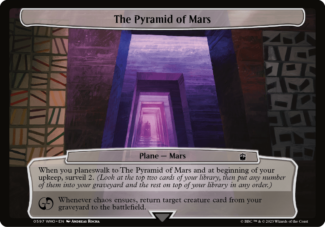 The Pyramid of Mars - Magic: The Gathering - MoxLand