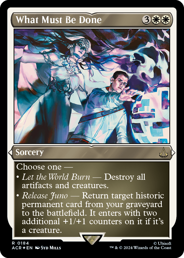 What Must Be Done - Magic: The Gathering - MoxLand