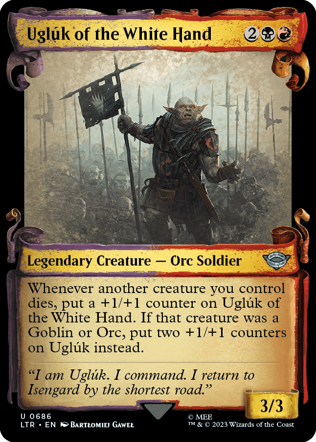 Uglúk da Mão Branca / Uglúk of the White Hand - Magic: The Gathering - MoxLand