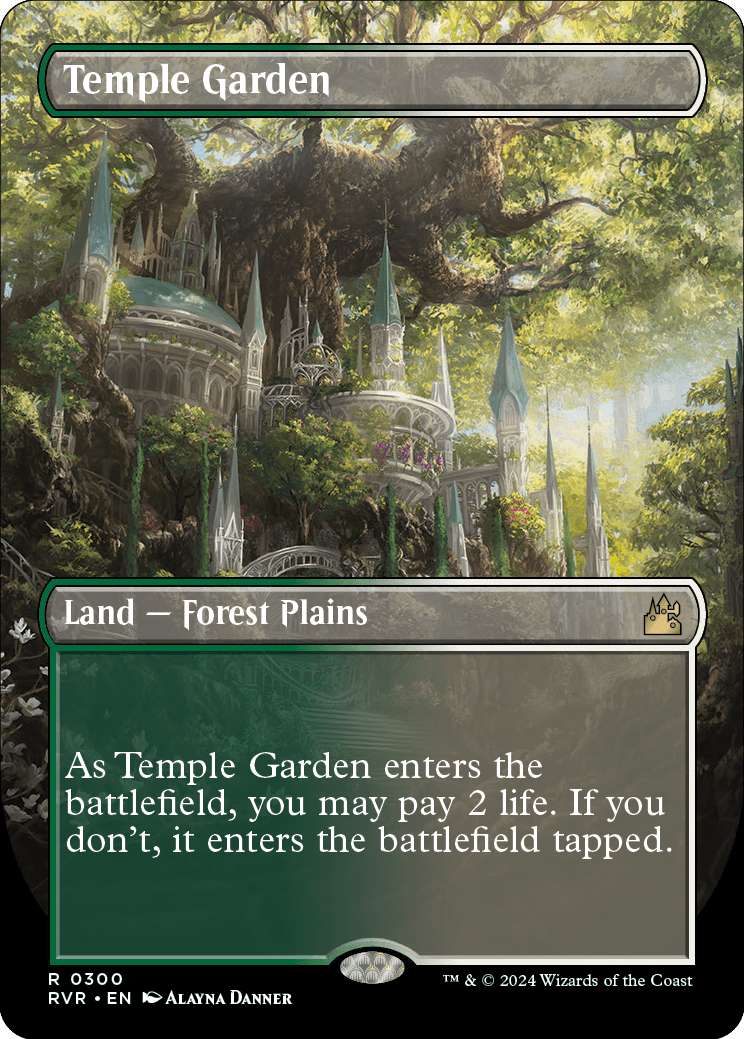 Jardim do Templo / Temple Garden - Magic: The Gathering - MoxLand