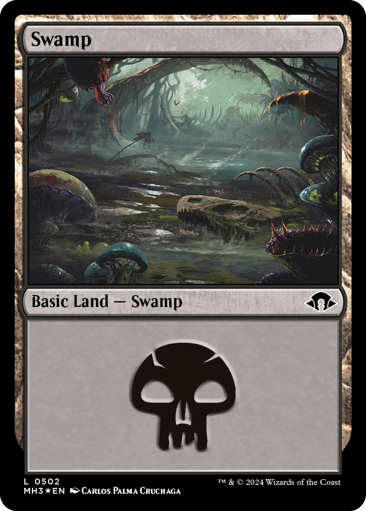 Pântano / Swamp - Magic: The Gathering - MoxLand