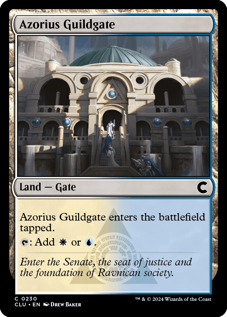 Portão da Guilda Azorius / Azorius Guildgate - Magic: The Gathering - MoxLand