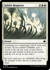 Resposta Leporídea / Rabbit Response - Magic: The Gathering - MoxLand