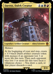 Davros, Dalek Creator - Magic: The Gathering - MoxLand