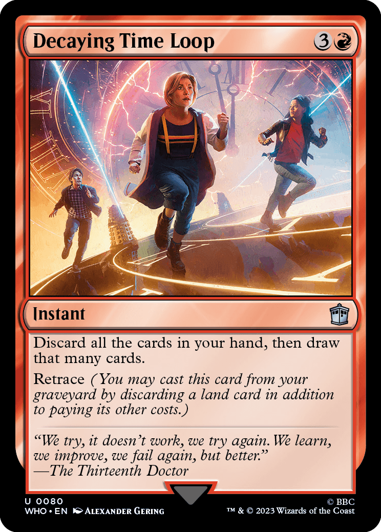 Decaying Time Loop - Magic: The Gathering - MoxLand