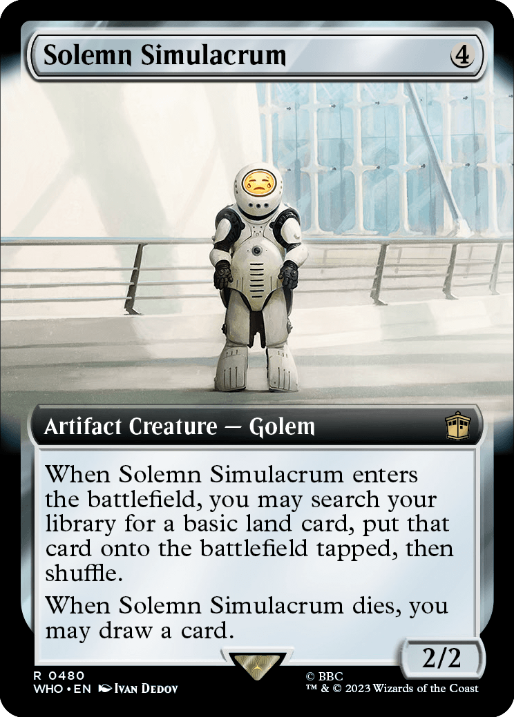 Simulacro Solene / Solemn Simulacrum - Magic: The Gathering - MoxLand