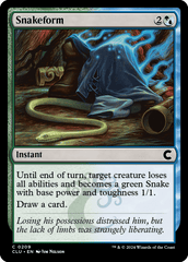 Ofidioforme / Snakeform - Magic: The Gathering - MoxLand