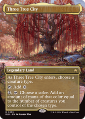 Cidade das Três Árvores / Three Tree City - Magic: The Gathering - MoxLand